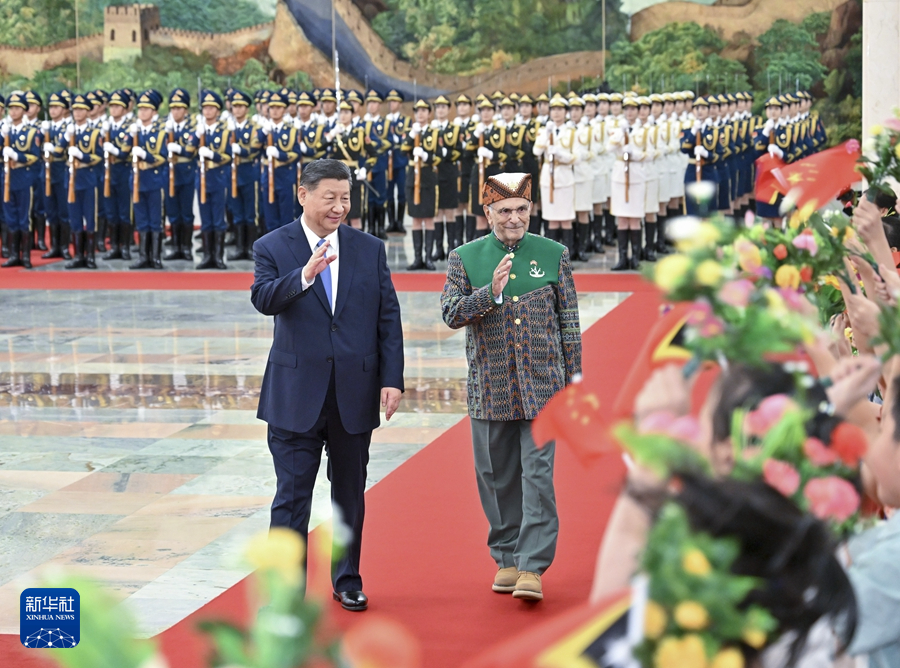 习近平主席同东帝汶总统奥尔塔会谈(图4)